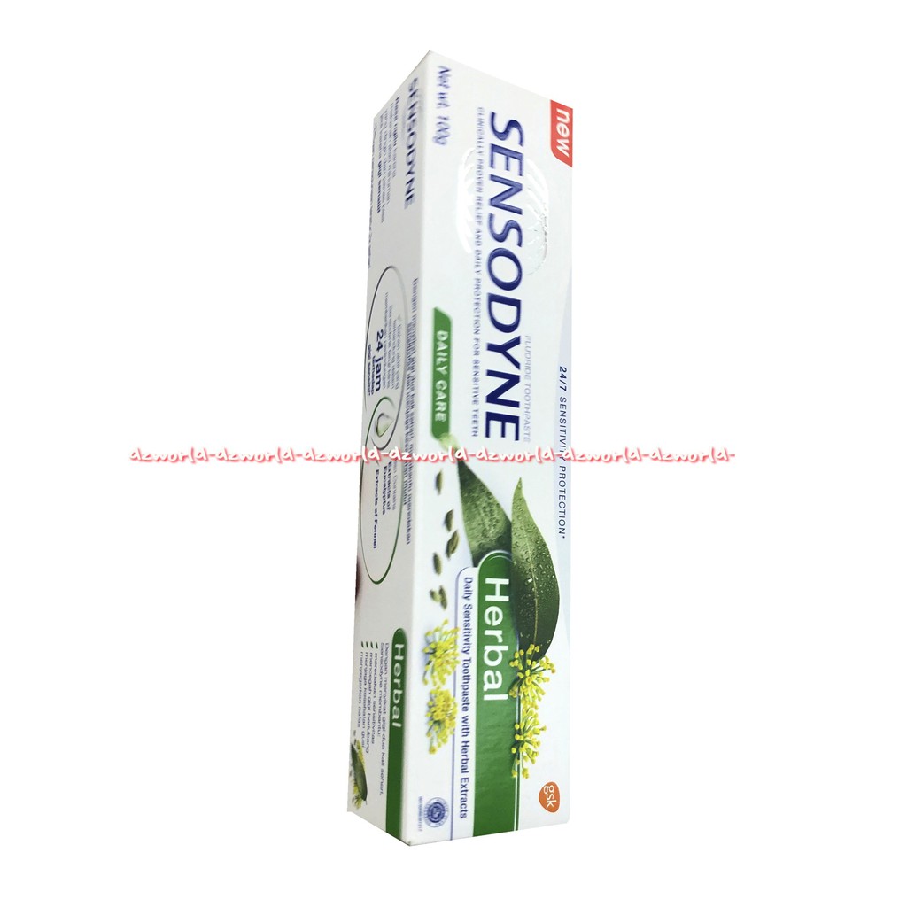 Sensodyne Herbal Odol Pasta Gigi Sensodain Untuk Gigi Sensitif 100gr