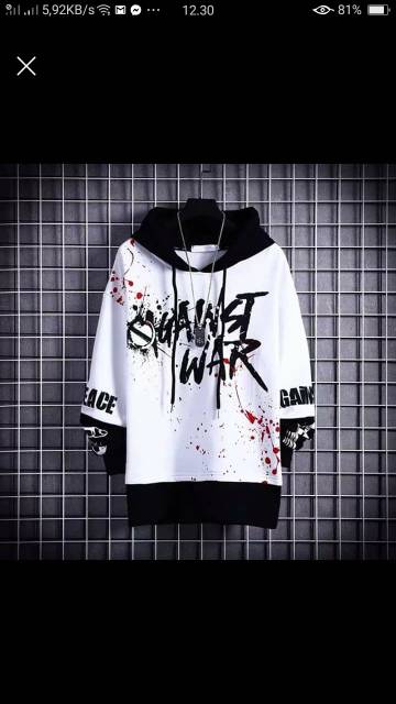 Sweater cowo lengan panjang