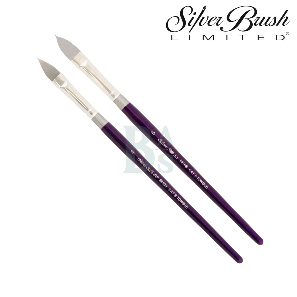 

Kuas Lukis Perlengkapan Melukis Silver Brush Silk 88 - Cat's Tongue 8810S Terlaris Termurah By Bali Art Supplies