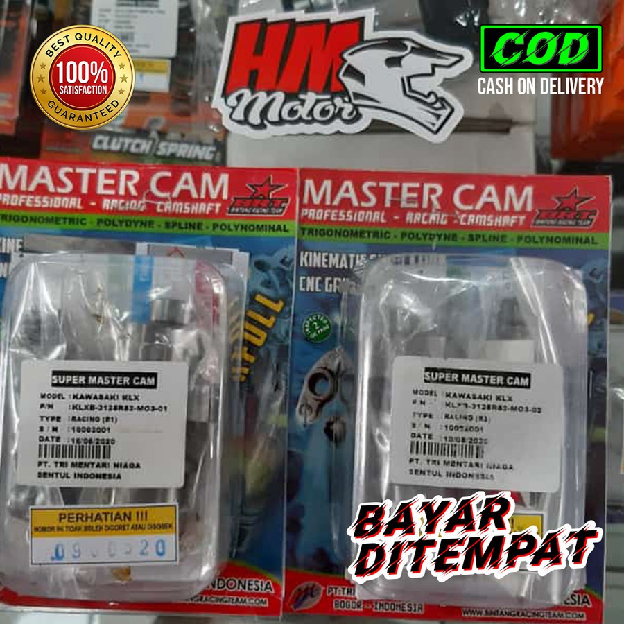 Master cam BRT KLX 150 L / S / BF / Dtracker 150 NOKEN AS BRT R1 - R2