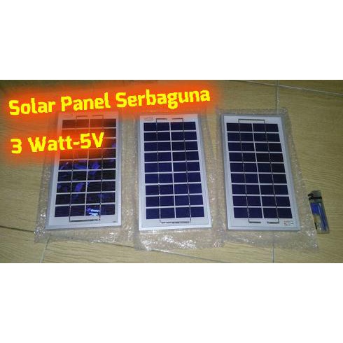 PANEL SOLAR MINI 3W-6V-GH SOLAR