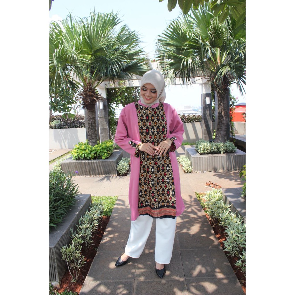HOPYLOVY Baju Tunik Jumbo Syarini Shopee Indonesia HOPYLOVY Baju Tunik Jumbo Syarini Shopee Indonesia