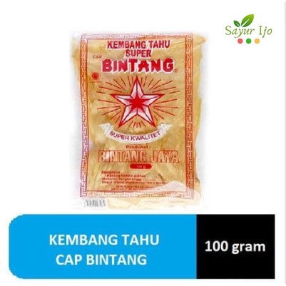 

Kulit Kembang Tahu Super Cap Bintang Jaya 100 Gram Premium Tofu Skin