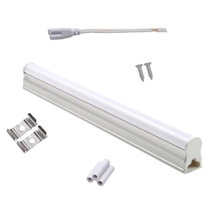  Lampu  TL T5  LED  Tube  Integrated 60cm 9w 9 watt 60 cm Putih 