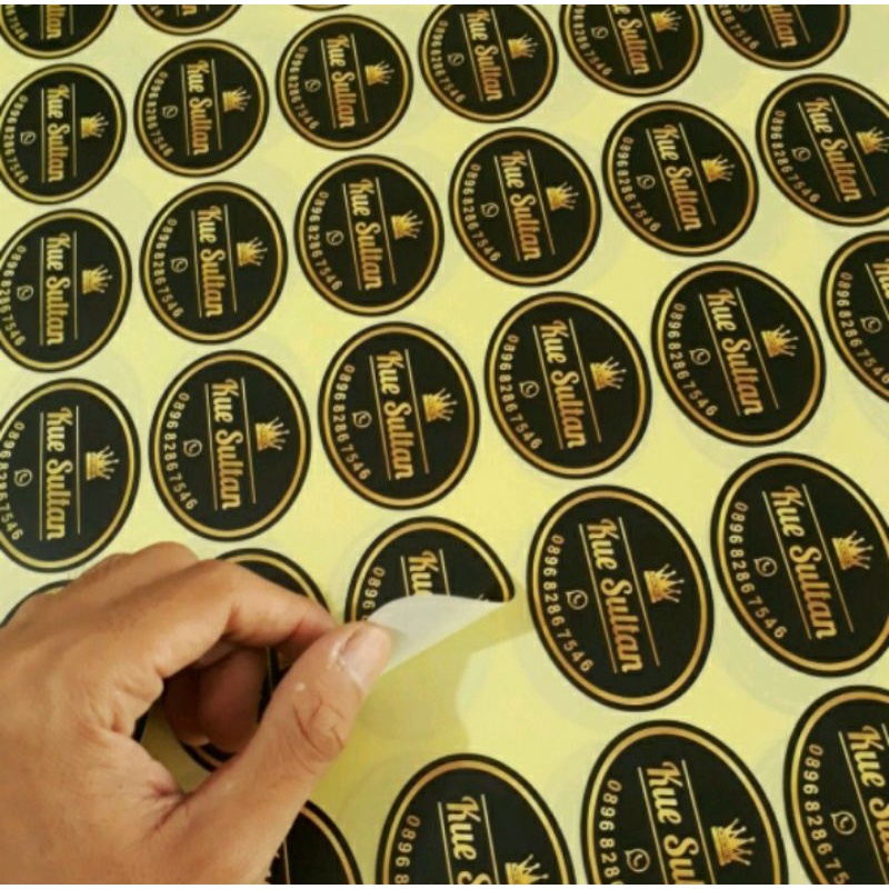 

Print sticker anti air ukuran A3+ Glossy