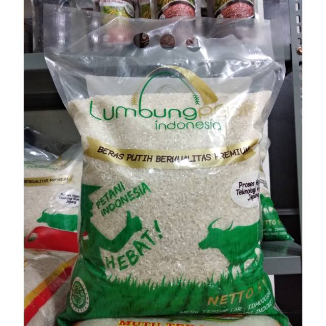 Beras Lumbung Padi 5 Kg Indonesia