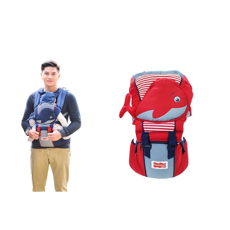 Dialogue Baby Hipseat Whales Series DGG4138 /Gendongan bayi