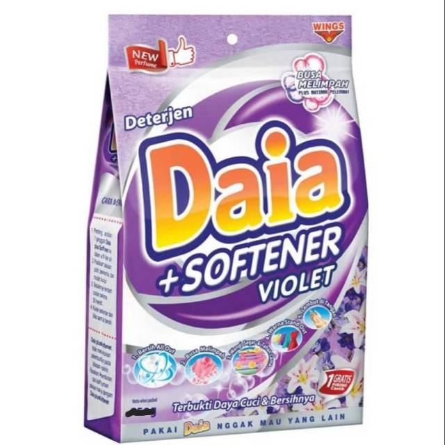 Daia + Softener Violet 620 gr | Shopee Indonesia