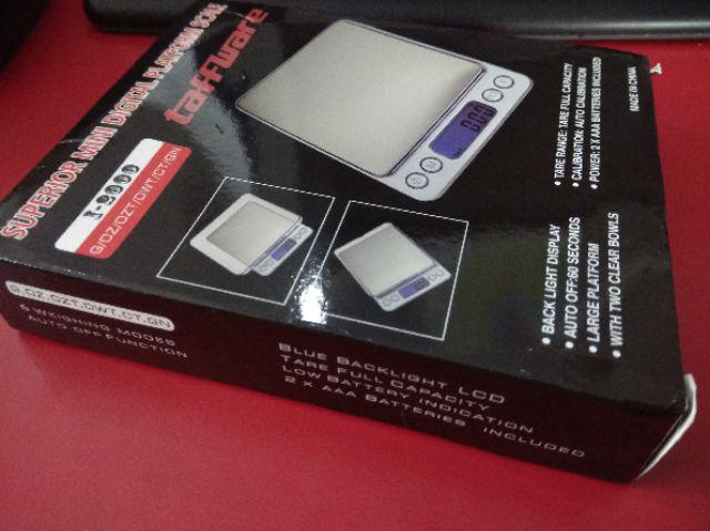 Timbangan Dapur 1kg 0.1g - Silver