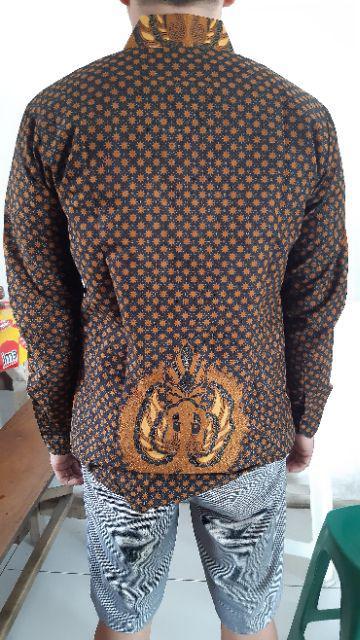 Gurdo Truntum Kemeja Batik Pria Lapis Furing Katun Primisima Batik Solo Batik Klasik Teruntum