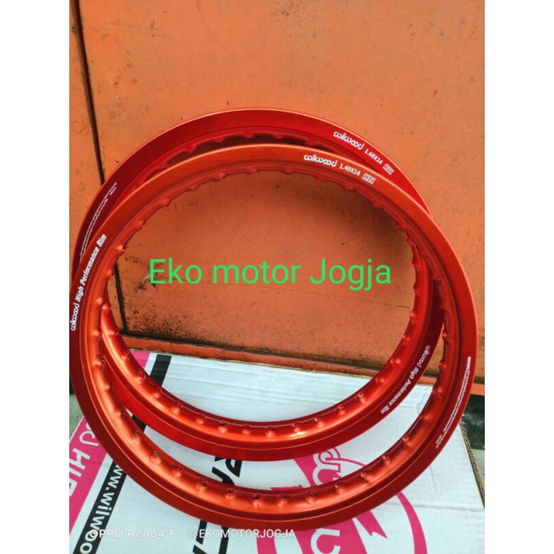 velg wilwood warna orange ring 14