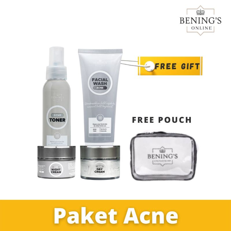 Acne Skincare Series | Paketan Jerawat dan Bruntusan dr Oky Pratama, bening skincare-Paket Acne Remaja
