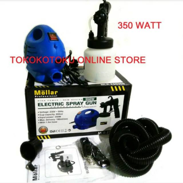 Electric Spray Gun Mollar ESG350 Spray Painter Mesin Cat Air