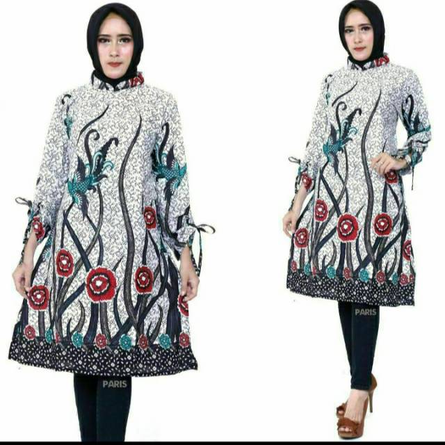 Tunik Batik Cantik Model Baru