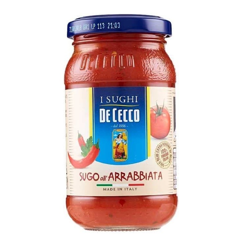 

saus sugo alla arrabbiata i sughi de cecco 400