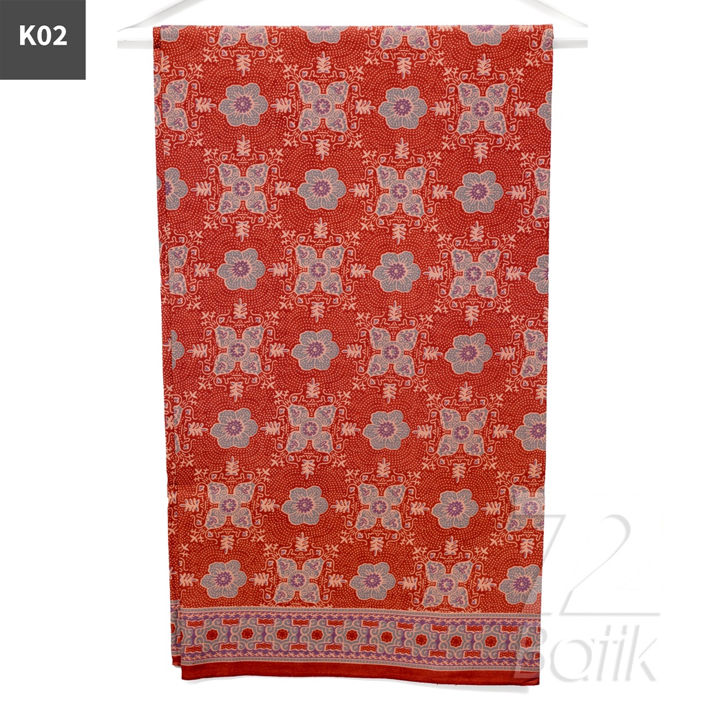 KAIN BATIK PREMIUM Bahan Katun Motif Kembang Nitik Warna Cream 721852 Cap 72 Jarik Jarit Samping Kebat Panjang Batik Katun Modern Premium Bahan Seragam Batik Pernikahan Kantor Keluarga Murah Kamen Jadi Batik Bali Lembaran