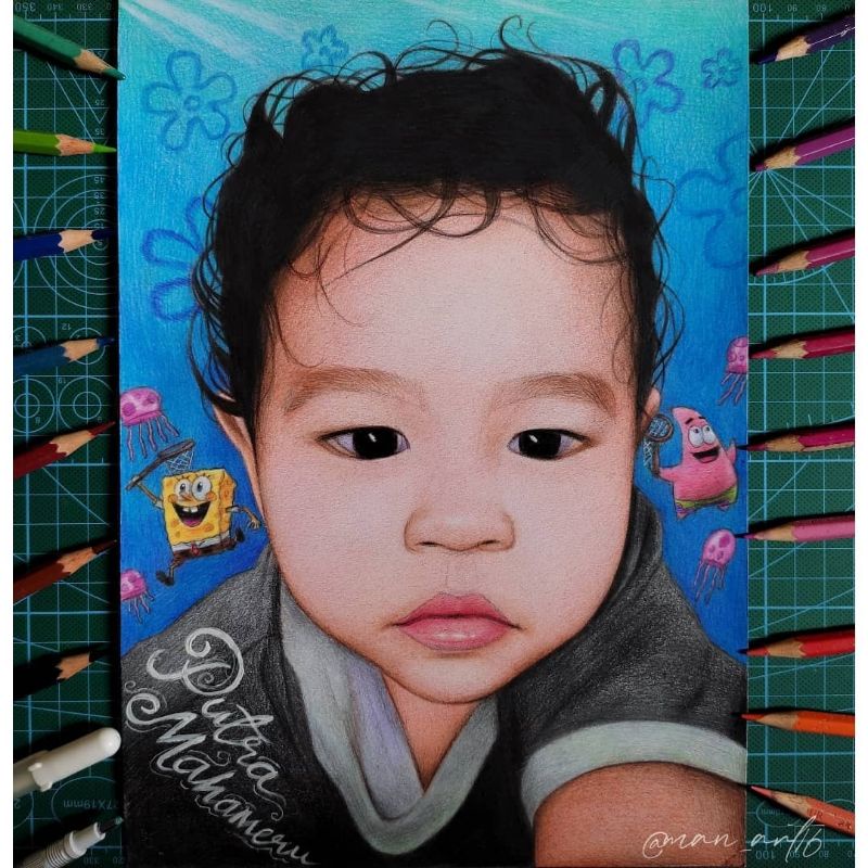 

Lukis wajah berwarna