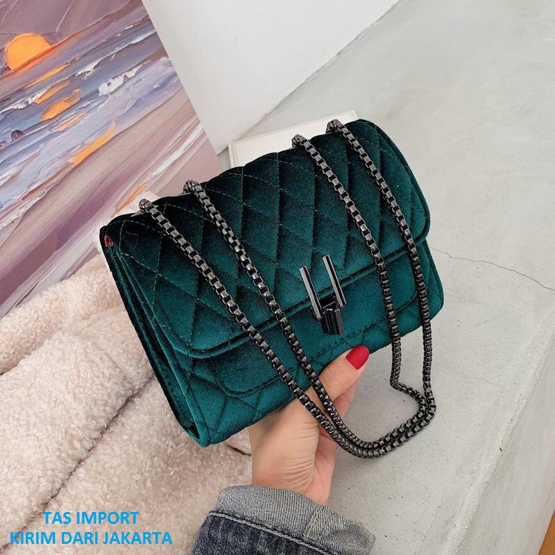 JK T084 1KG MUAT 2PCS TAS WANITA FASHION IMPORT Y4947 C8252  E681 U3678