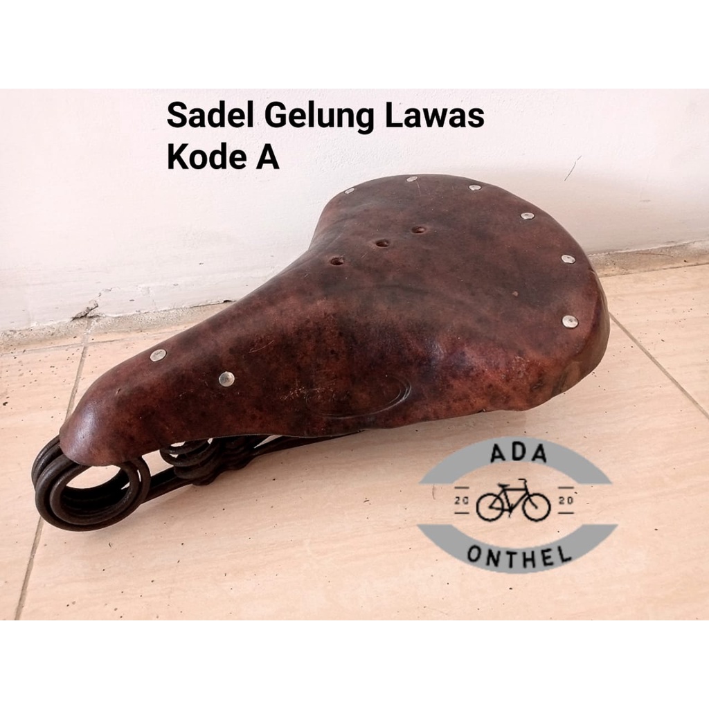 SADEL SEPEDA ONTHEL SADEL ONTHEL JOK ONTHEL GELUNG BESAR KRAKAP KULIT