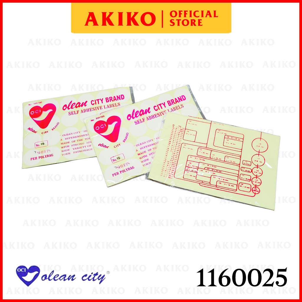 

Label Oci 118 Polos