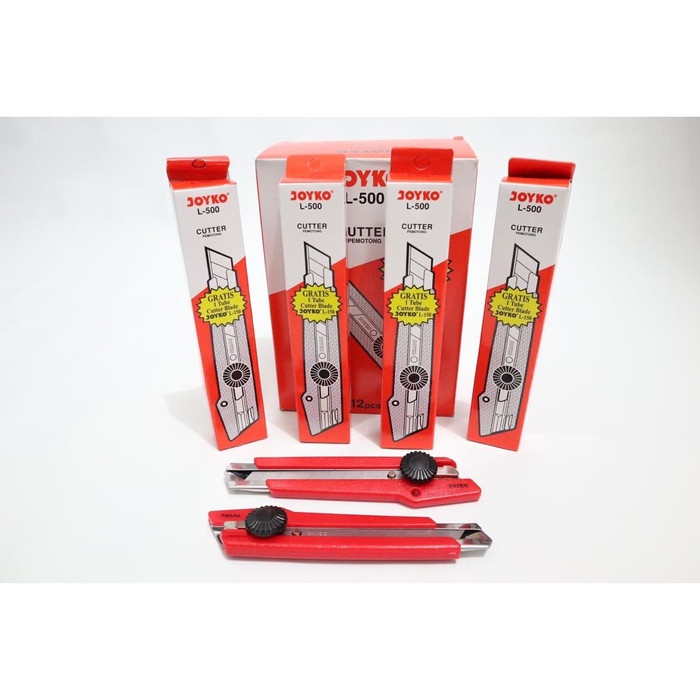 

kertas-pemotong- cutter joyko l-500 gratis 1 tube refill -pemotong-kertas.