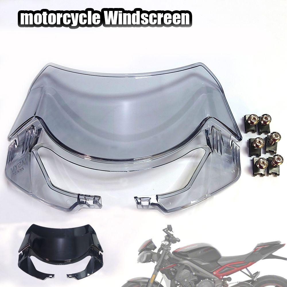 Preva Kaca Depan Motor Aksesoris Motor Baru Windshield Protection Visor Deflektor Angin