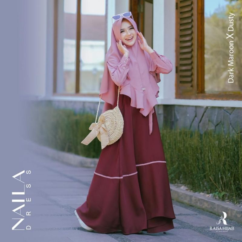Naila Dress By Raisa Hijab