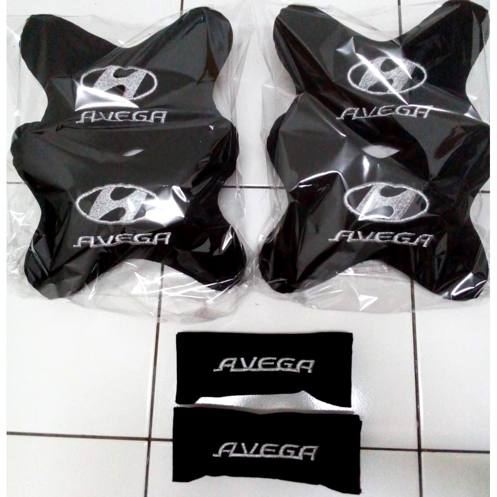 Headrest sandaran kepala aksesoris variasi Hyundai Avega bantal mobil custom