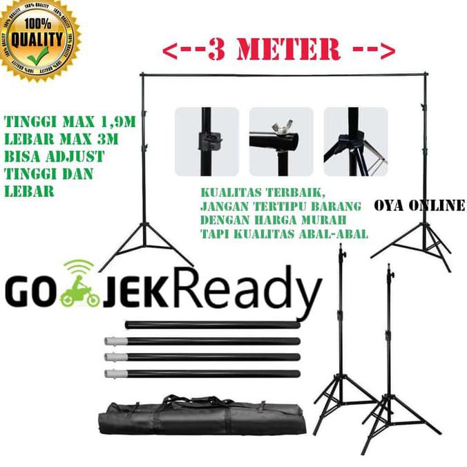 Jual Bracket Stand Ft Untuk Backdrop Tiang Stand Background Foto