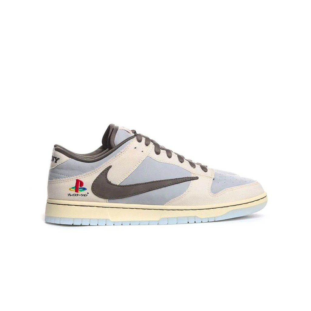 Sepatu Sneakers Nike Travis Scott x Playstation x Dunk Low Authentic