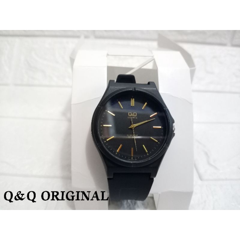 jam tangan cowok rubber Q&amp;Q VQ66/JAM TANGAN BAGUS