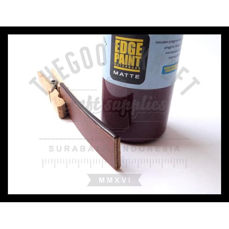 

STOK BARU LEATHER EDGE PAINT DOFF CAT PINGGIRAN KULIT DARK BROWN / COKLAT TUA PERALATAN MELUKIS