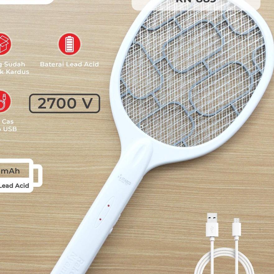 ♫ Starco Raket Nyamuk RN-889 ➬