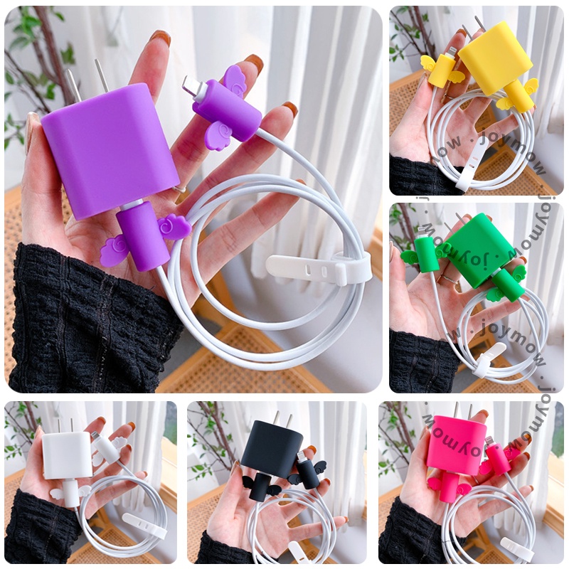 Set Pelindung Kabel Charger 20W / 18W Untuk Iphone