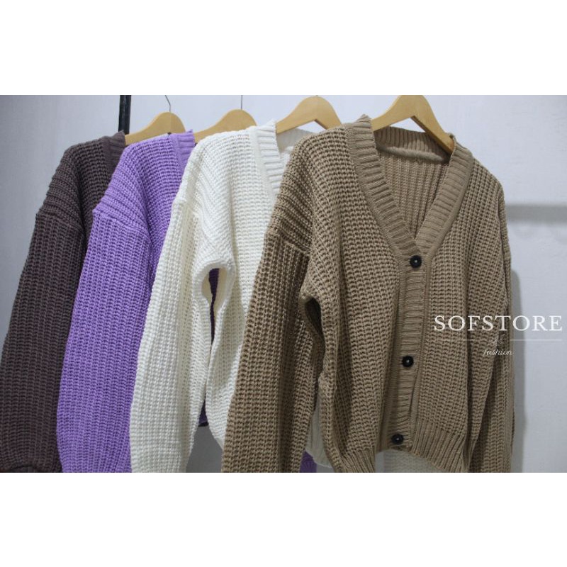 Chexicila Cardi Rajut PREMIUM Super Tebal /Premium 3get Super TEBAL Rajut adem Halus