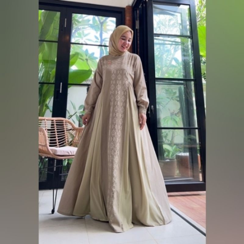 GAMIS WANITA MUSLIMAH TERBARU DARI MAREVI ARUMI Dress by MAREVI Official ORI #56