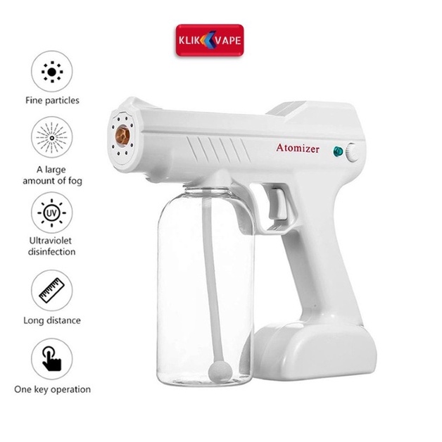 PROMO TERMURAH Nano Spray Disinfection Gun Wireless YJ-01 KlikVape BISA GOSEND/GRAB