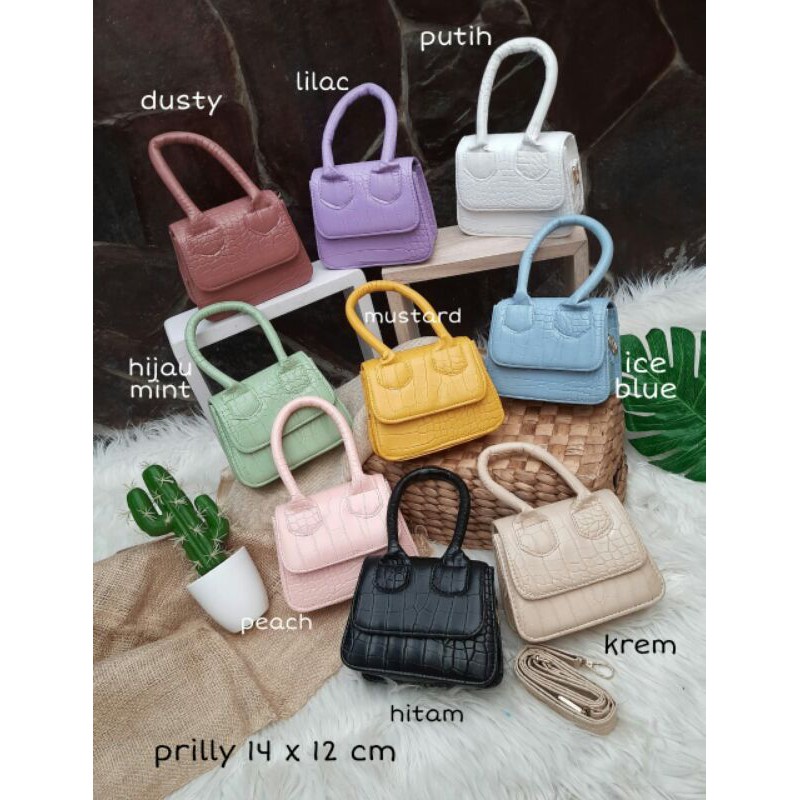 TAS VIRAL  Tas Andin/ Tas Mini Kekinian /Tas Croco Mini