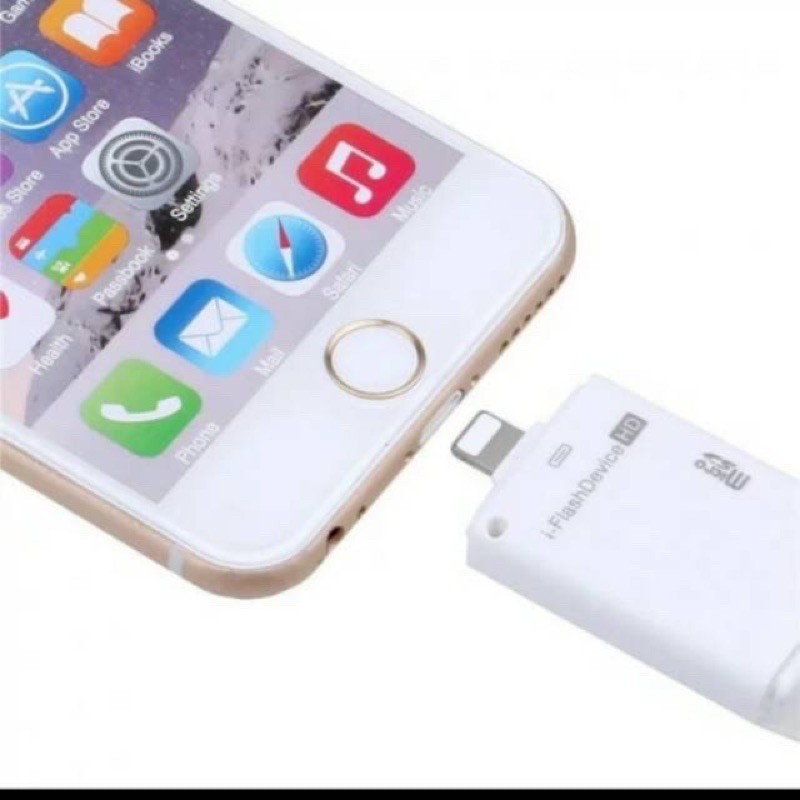 I-FLASH DEVICE HD SD CARD READER OTG IPHONE STORAGE