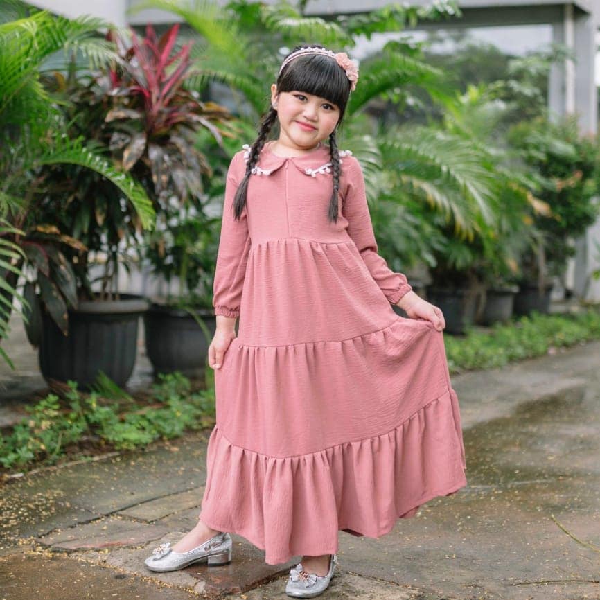 GAMIS ANAK ALIFA SIZE 0 - 10 TAHUN / LONGDRESS BISA COUPLE IBU DAN ANAK