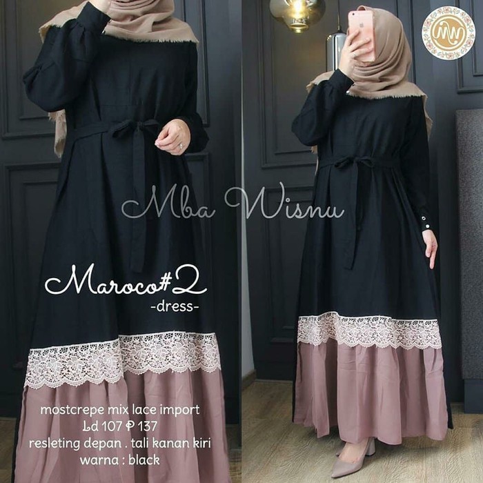 Jual Baju Gamis Wanita Ibu Ibu Kekinian Terbaru Indonesiashopee Indonesia