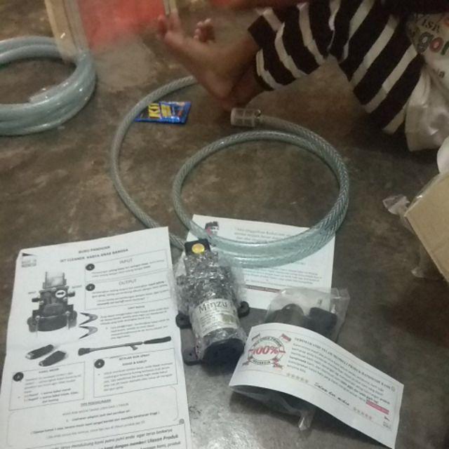 Alat Cuci Motor Ac Made In Japan 🇯🇵 250psi 100w 17.2bar  8lpm High Pressure Auto Cut On Off 10a