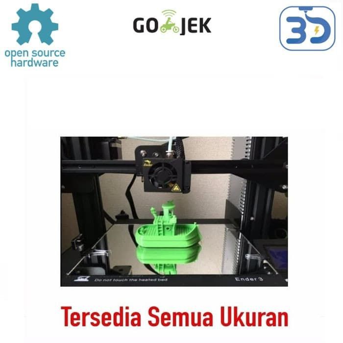 Bed Cermin Khusus 3D Printer with Clip