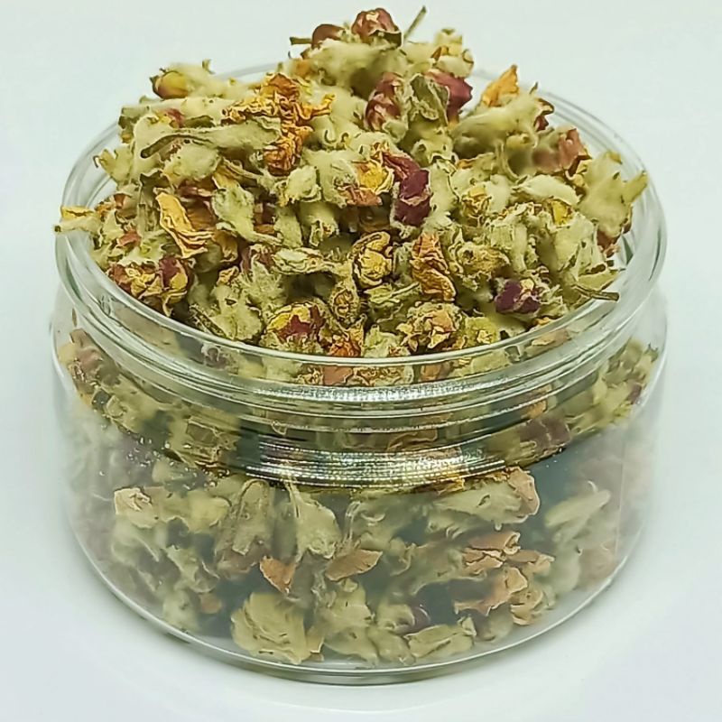 APPLE BLOSSOM TEA TEH BUNGA APEL PURE DRIED APPLE FLOWER DETOX HERBAL PREMIUM TISANE