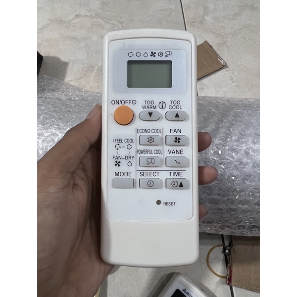 REMOTE REMOT AC MITSUBISHI ELECTRIC ORIGINAL ASLI