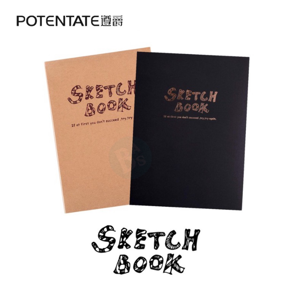 

Potentate Sketchbook A5 / 14.2 x 21 cm