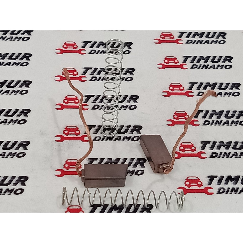 Carbon Brush Kul Alternator Colt T-120 / 3K / 12R / S75 / 5K ( FJ-323 ) isi 1 Set