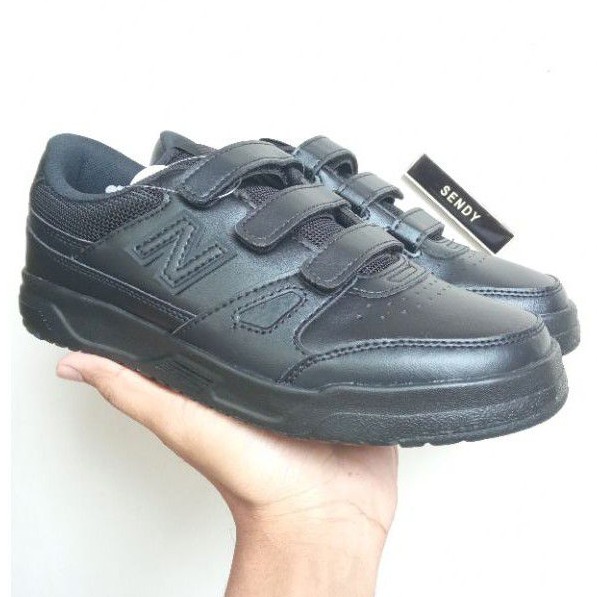 New Balance CT20 Full Black YVCT20LK Sepatu Anak Original Sepatu Sekolah Boys Kids Junior NB CT 20