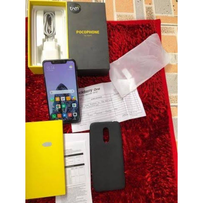 Pocophone F1 6/128GB Snapdragon 845 fullset original perfect-1