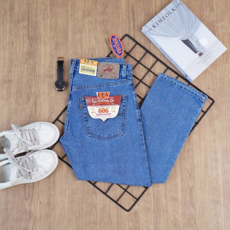 Celana Jeans Pria Panjang Standart Fit/ Jeans Reguler Pria Basic Celana Panjang Terbaru Model levis